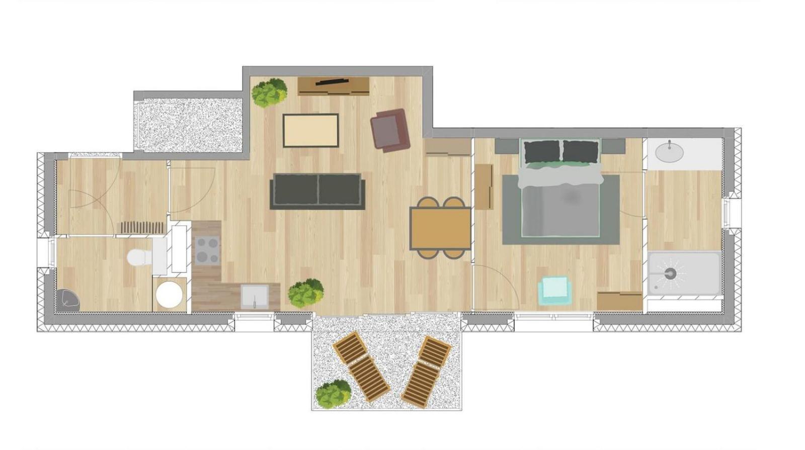 Residence Meri-Bellecombe Brides-les-Bains Ngoại thất bức ảnh